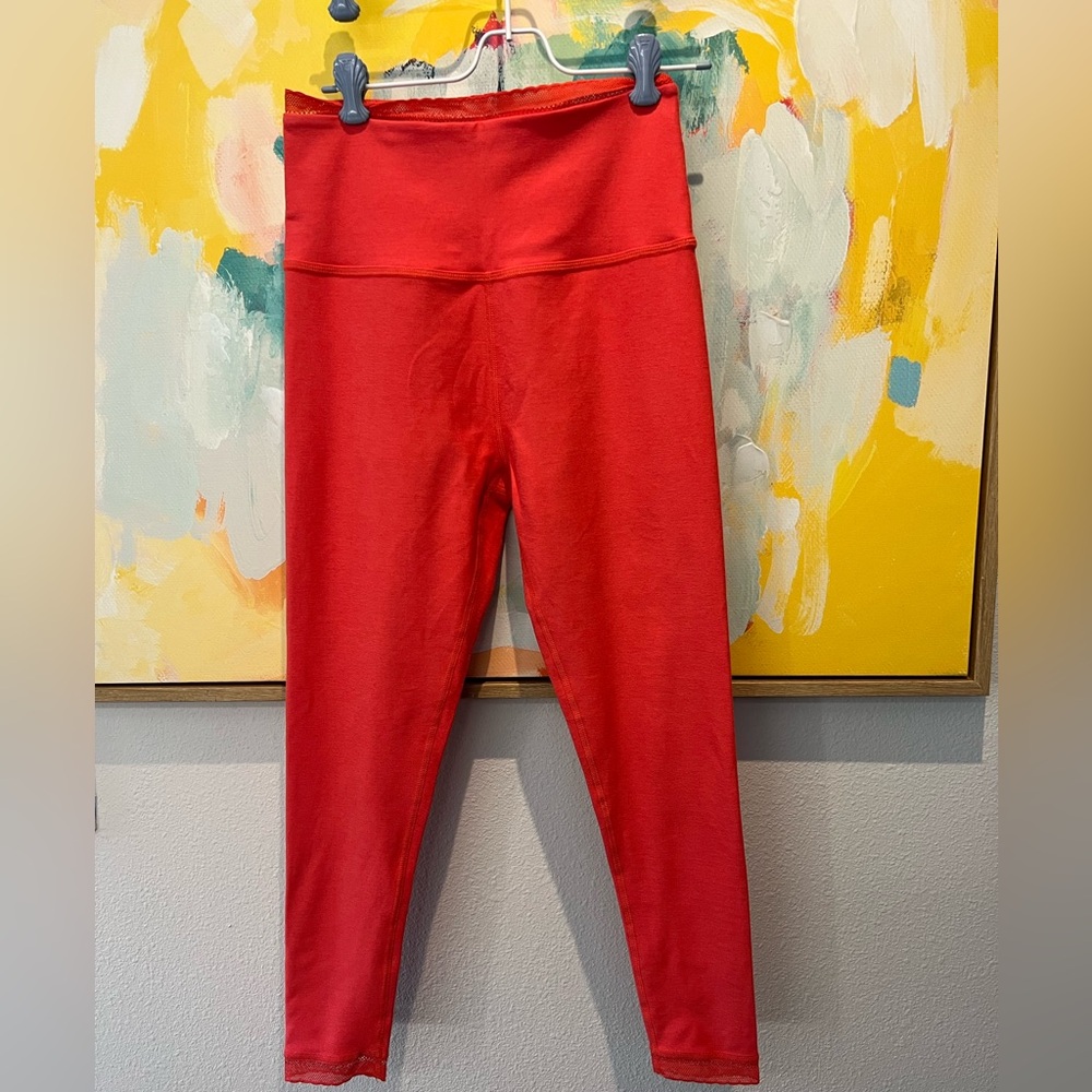 Coral Beyond Yoga leggings